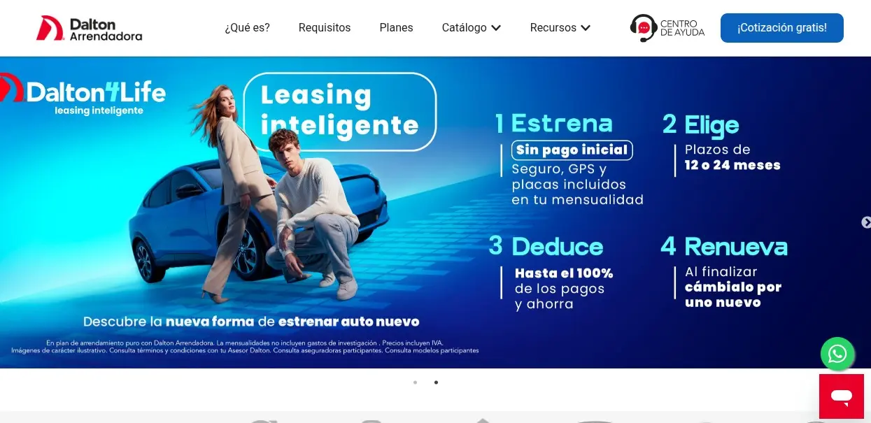 Dalton Arrendadora - Premium vehicle leasing solutions