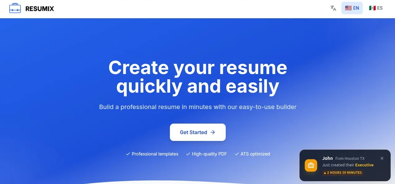 Resumix - Professional AI Resume Builder